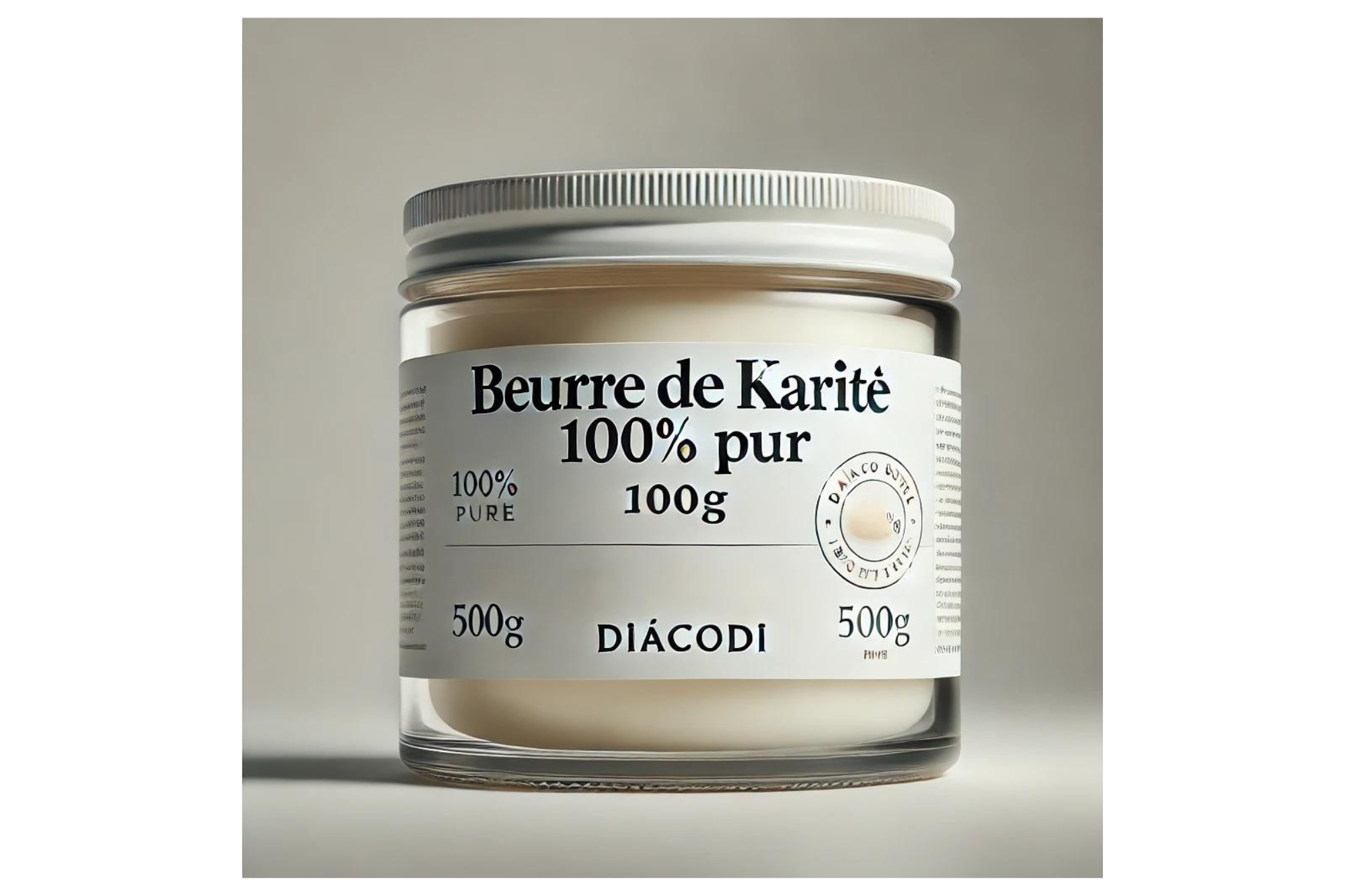 BEURRE DE KARITÉ 100% PUR